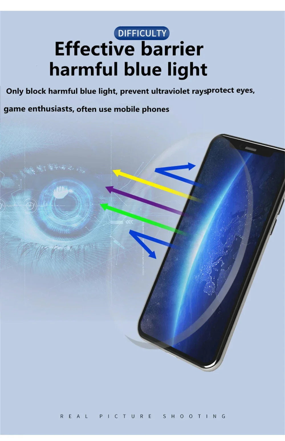 Anti Blue Light Reading Glasses – Fashion Clear Square Computer Eyewear with Spring Legs Frame for Women & Men
