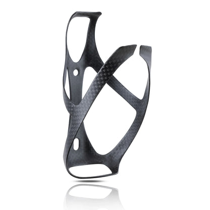 HUALONG 3K Carbon Fiber Bicycle Water Bottle Cage - Ultra-Light Matte Black MTB, Road & Gravel Bike Bottle Holder