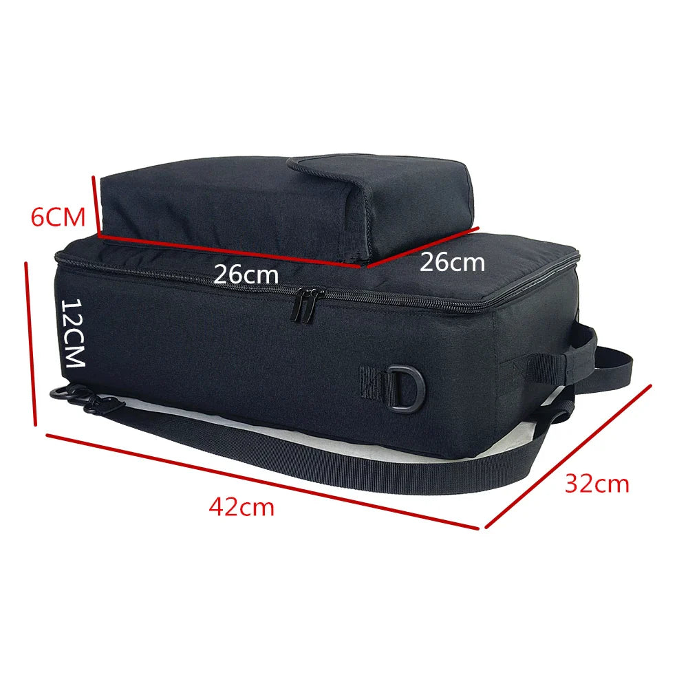 PS5 Portable Travel Carrying Case - Multi-functional Storage Bag with Shoulder Strap for PlayStation 5 and Accessories