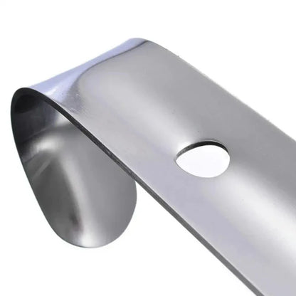 Professional 42cm Stainless Steel Shoehorn – Easy-Handle Metal Shoe Extractor and Lazy Shoe Helper Accessory