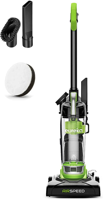 AirSpeed NEU100 Upright Carpet Vacuum Cleaner — Green & Black