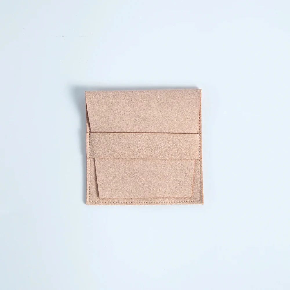 10Pcs Microfiber Jewelry Pouches 6.2x6.2cm & 8x8cm – Rings, Earrings, Pendants, Bracelets Gift Bags for Wedding Favors