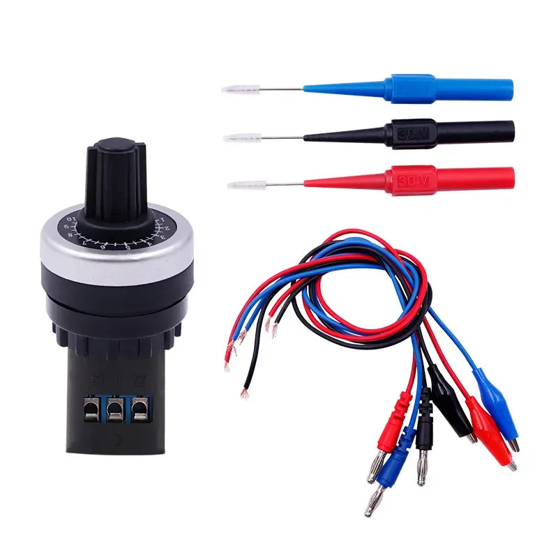 Auto Car Circuit Tester: Sensor Signal and Resistance Simulator for Fuel Diagnostic Tool