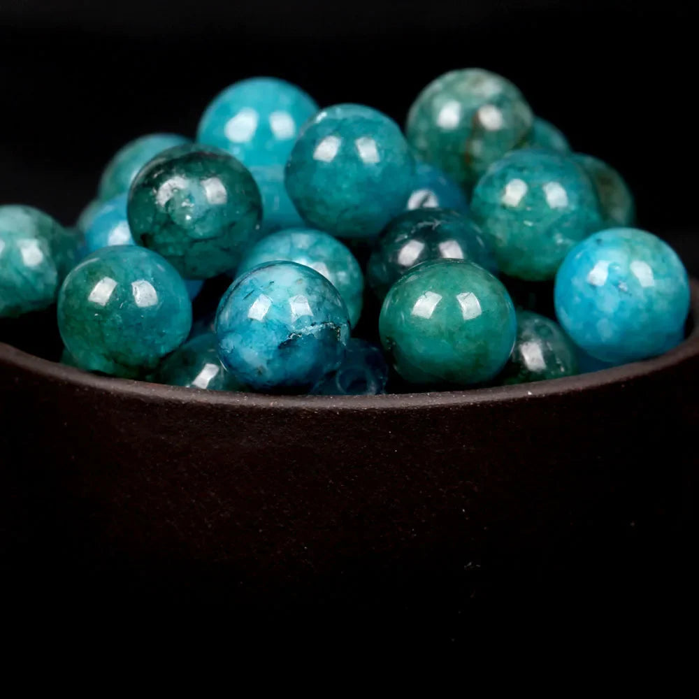 Natural Round Mixed Gemstone Beads — Tiger Eye, Amazonite, Lava, Turquoise, Agate, Jasper & Garnet Spacer Beads for DIY Bracelet