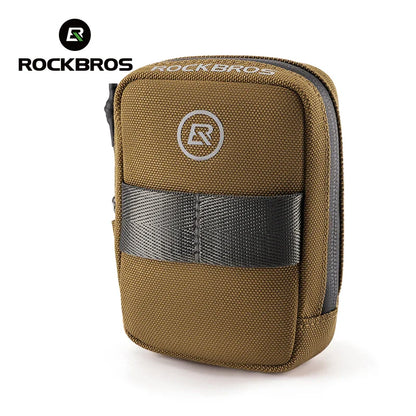 ROCKBROS Mini Bicycle Saddle Bag – Lightweight 0.35L Portable Multi-Function Cycling Handbag & Bike Accessory