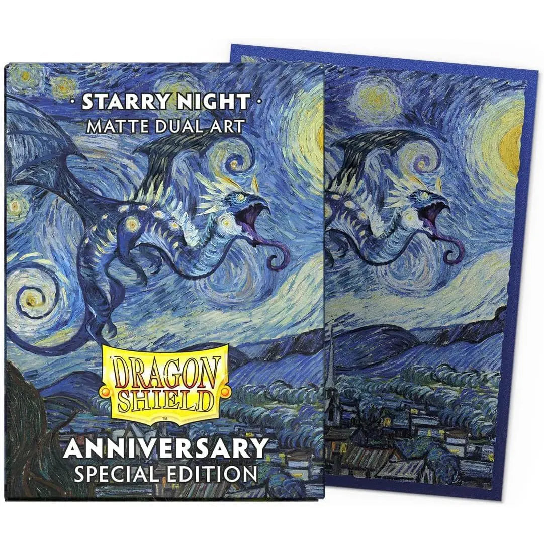 100pcs Dragon Shield Brushed Art Card Sleeves – 66x91mm Tournament Protector for PKM & PTCG Cards
