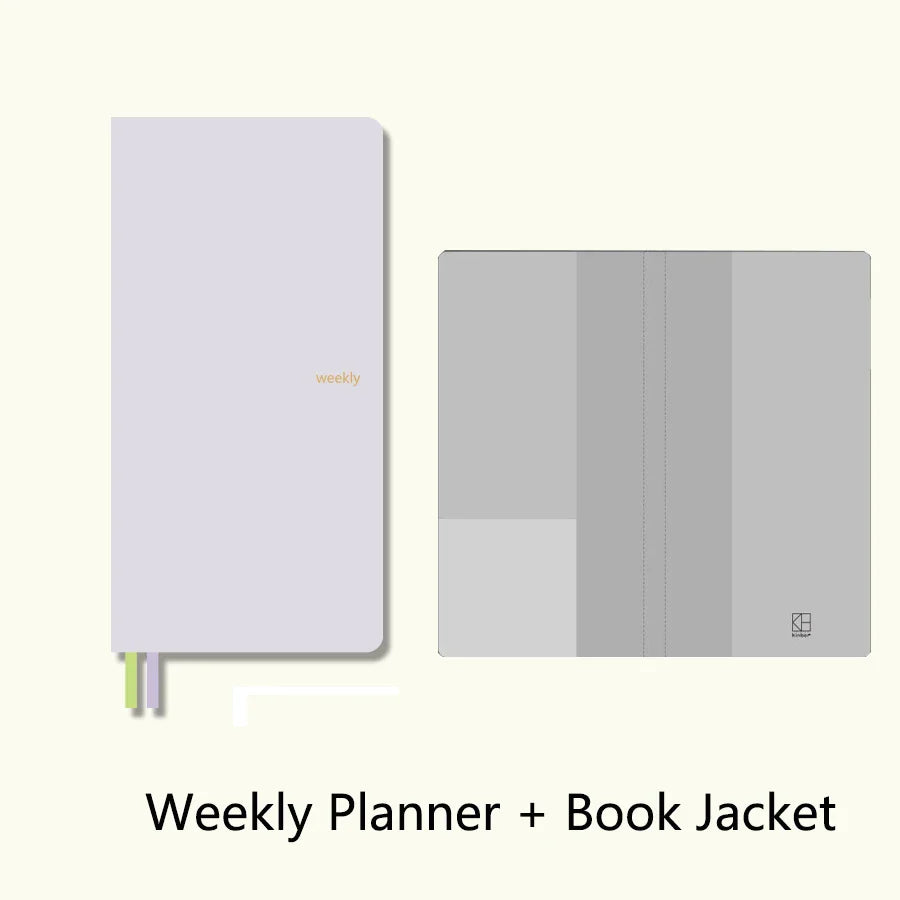Kinbor 2025 Weekly Planner – Two Pages per Week Schedule Book for Time Management & Daily Efficiency