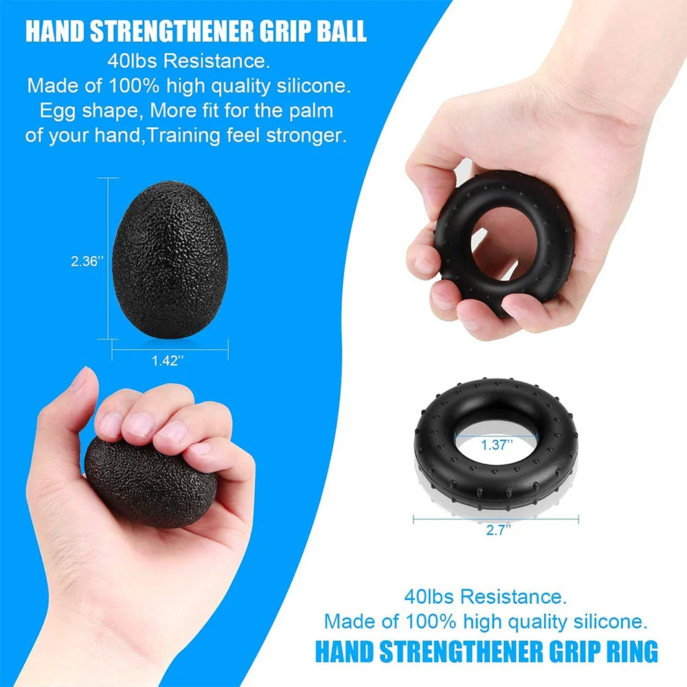Adjustable 5–60Kg Heavy Hand Gripper – Fitness Hand Exerciser & Wrist Strengthener for Finger Training and Recovery