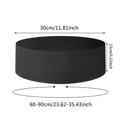 Seamless Running Waist Bag – Lightweight Invisible Gym & Cycling Phone Belt Pouch