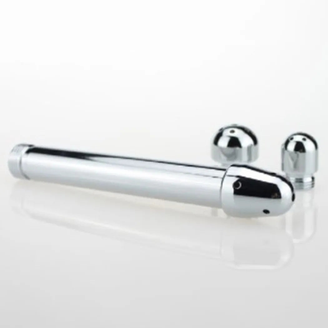 Anal Douche Enema Set – Aluminum Shower with 3 Nozzle Options for Complete Cleansing