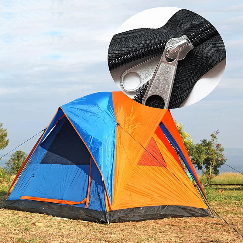 Zipper Repair Kit - 197/84/8pcs Zipper Replacement Puller for Clothing, Tents - Install Pliers Tool for Extension, Luggage Repair