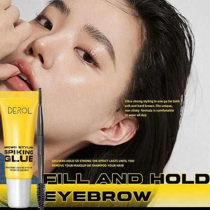 3D Eyebrow Styling Gel – Waterproof, Transparent, Quick Dry, Long-Lasting Brow Lifting Enhancer Makeup
