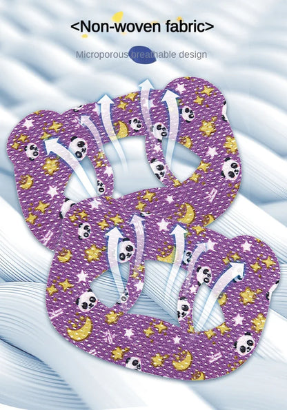30pcs Anti-Snoring Stickers — Night Sleep Lip & Nose Breathing Patch, Mouth Correction Orthosis Tape for Children & Adults