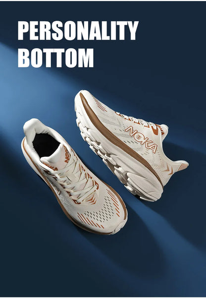 Marathon Carbon Plate Air Cushion Sports Running Shoes - Breathable, Lightweight, Comfortable Athletic Sneakers for Men & Women, Nonskid