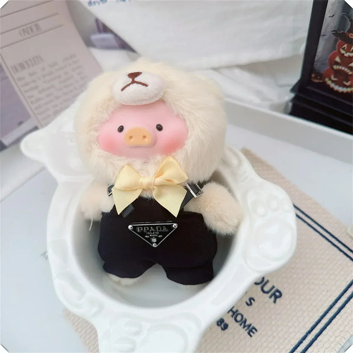 17cm Labubu Mini Doll Outfit Set - Hat, Clothes & Shoes for Labubu II Sitting Party Game Accessories