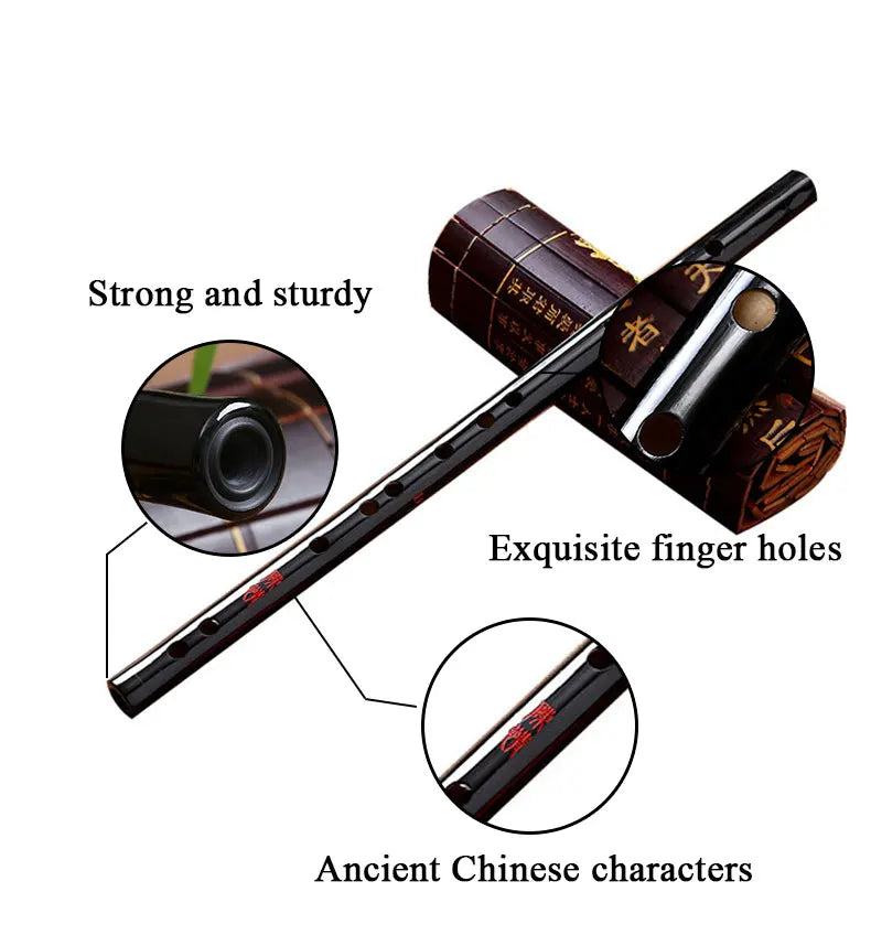 Anime Mo Dao Zu Shi Cosplay Accessories – Wei Wuxian Flute Chinese Dizi Transversal Flauta Traditional Musical Instrument