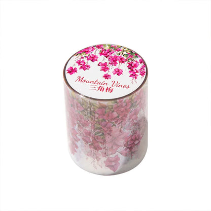5x200cm INS Fresh Vine Theme PET Tape – Adhesive Stickers for DIY Scrapbooking, Diary, and Collage Crafts