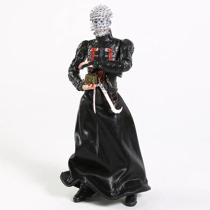 NECA Hellraiser Pinhead 7” Ultimate Action Figure – Horror Collectible Movie Figure Statue Toy