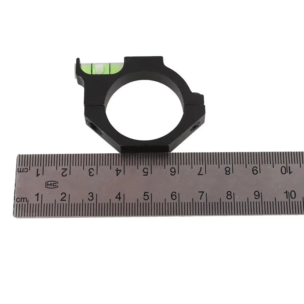 Alloy Rifle Scope Laser Bubble Spirit Level – Level Gauge Ring Mount Holder for 25.4mm, 30mm, 35mm Scope Tubes