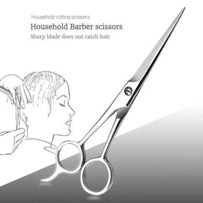 Professional Hairdressing Scissors – Stainless Steel Hair Cutting Shears for Barbers & Salon Stylists