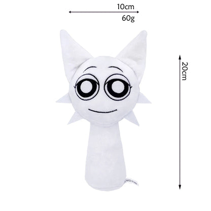 Sprunki Plush Doll Toy — Cartoon Stuffed Pillow for Kids, Birthday & Christmas Gift