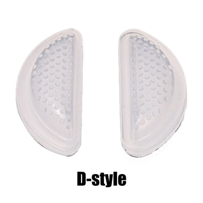 Anti-Slip Silicone Nose Pads for Glasses – Transparent Soft Self-Adhesive Eyewear Cushions