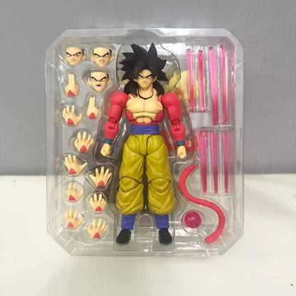 Dragon Ball SHF SSJ4 Super Saiyan 4 Goku & Broly Action Figures — Demoniacal Fit Collectible Model Toy