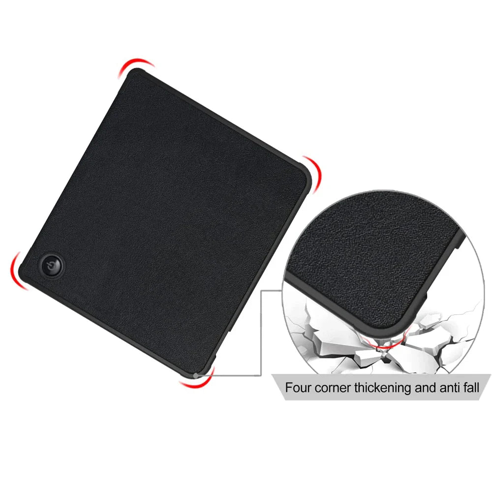 Kobo Sage 2021 Origami Leather Case — Thinnest Smart Cover for 8″ N777/N778K with Auto Wake/Sleep