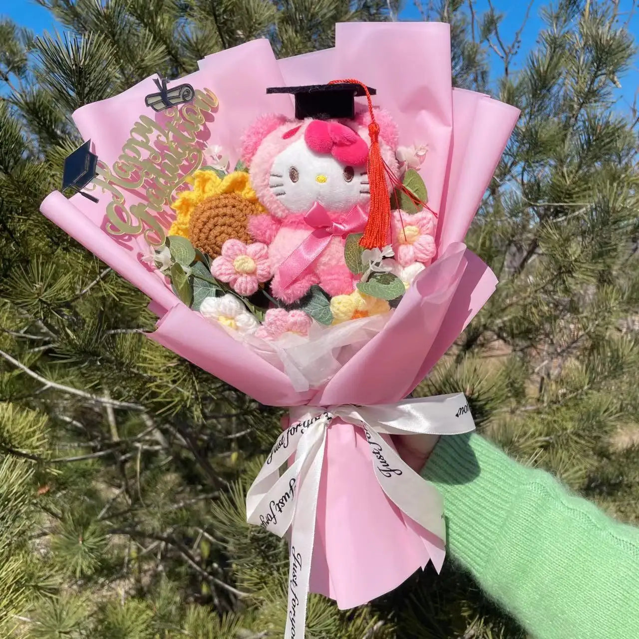Anime Series Plush Toy Bouquet — Children’s Day, Birthday, Valentine’s & Graduation Gifts