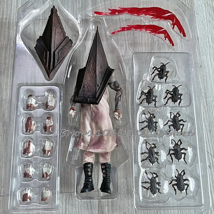 MEZCO Silent Hill 2 Red Pyramid Thing Action Figure – ONE:12 Collectible Movable Toy Gift