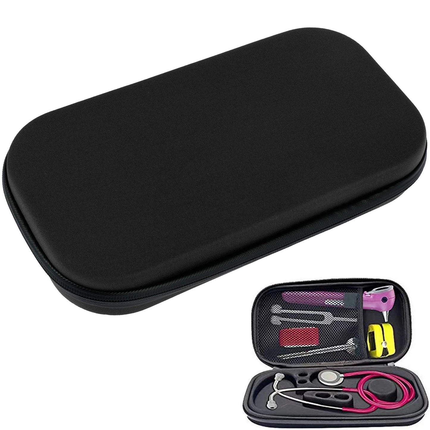 Shockproof Stethoscope Case – Portable Lightweight Medical Storage & Travel Carrying Bag Organizer