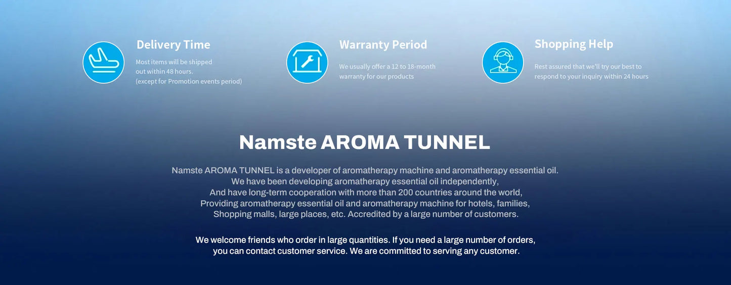 NAMSTE Large Electric Aroma Diffuser – APP Control Scent Machine for Home HVAC