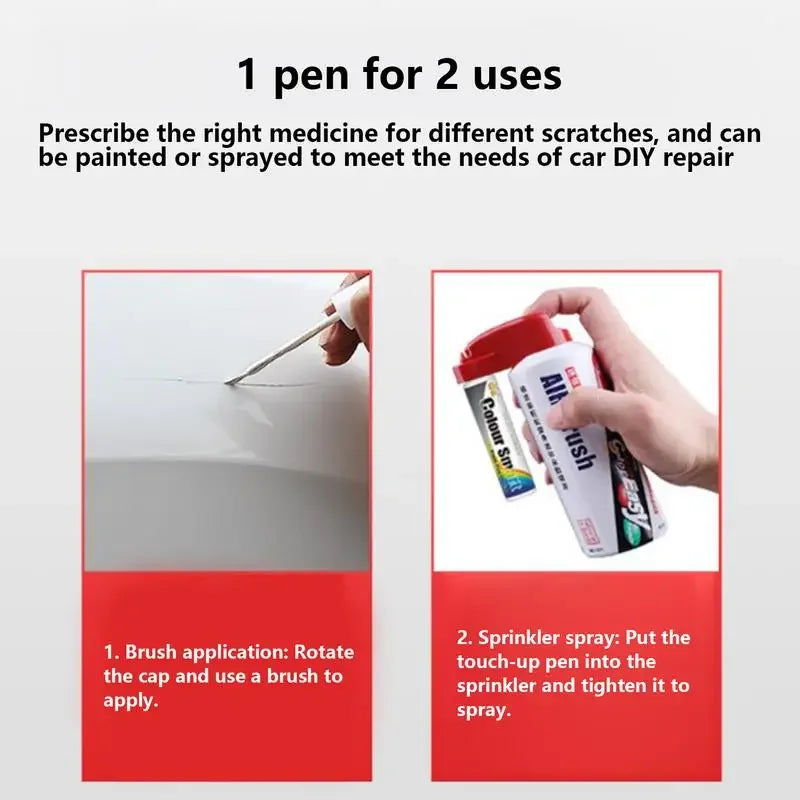 Car Fill Paint Pen – Portable Auto Scratch Remover and Touch-Up Paint Pens for Bikes, Motorboats, and Cars – Worldmuma
