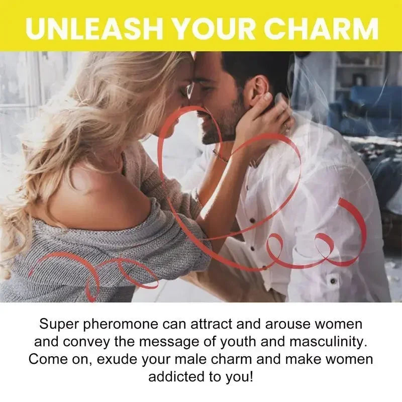 10ml Men's Pheromone Essential Oil – Long-Lasting Natural Body Essence Fragrance, Attracts Women