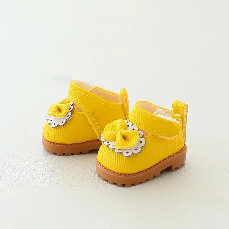 17cm LABUBU Cotton Doll Shoes - Casual Sports Footwear for Dolls, Accessories for Labubu Outfits (Only shoes)