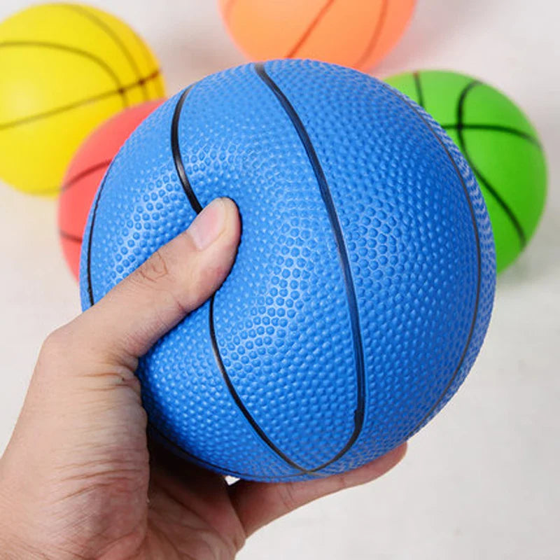 Rubber Sensory Ball for Kids – Small Basketball & Soccer Toy for School, Kindergarten & Outdoor Fun