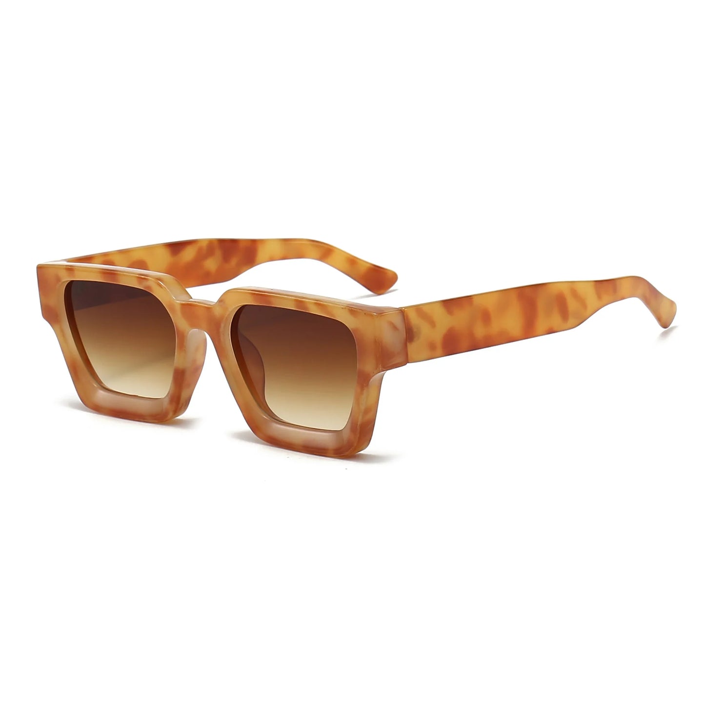 KLASSNUM 2024 Luxury Square Sunglasses – Retro UV400 Designer Shades for Men & Women