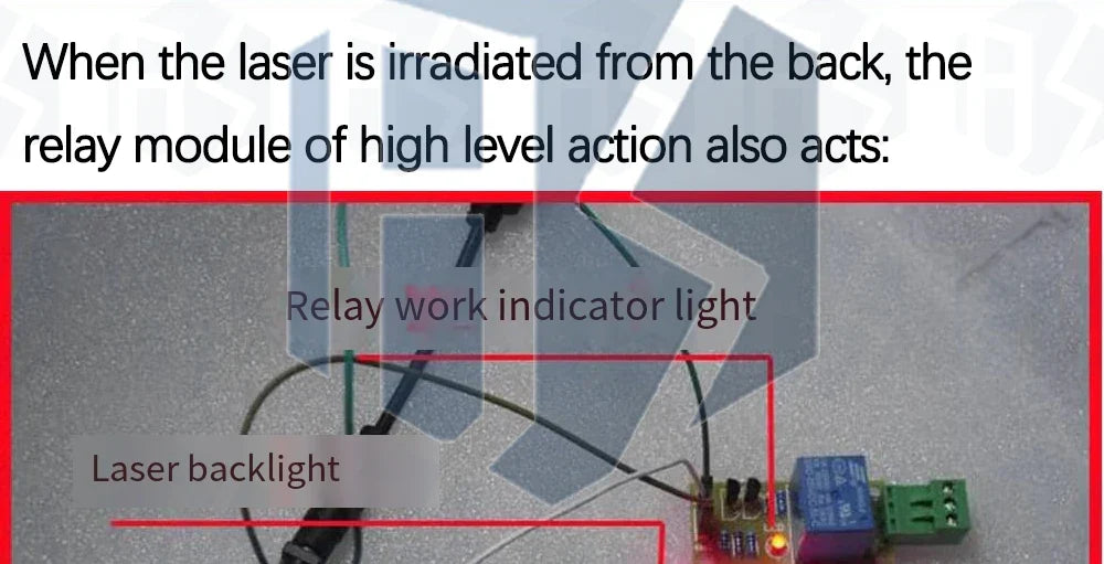 KY-008 650nm Laser Transmitter Module – Laser Sensor Receiver Kit, Non-Modulated Tube Module