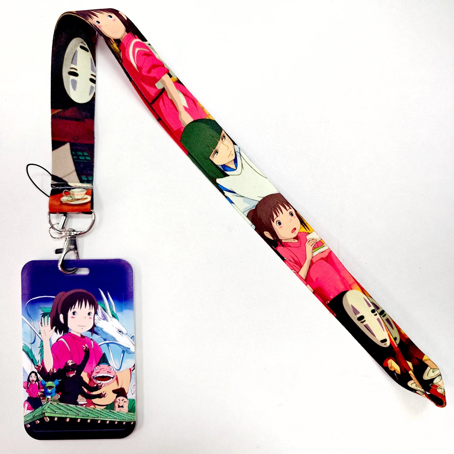 Anime Lanyard Keychain – Animated Mobile Phone & ID Card Holder, DIY Jewelry Accessory Wholesale