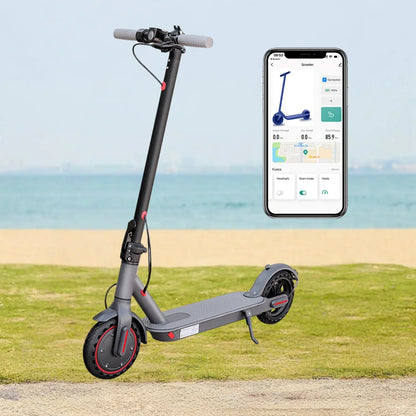 AOVOPRO G5.0 Electric Scooter 350W – 36V Battery, 19mph Foldable E-Scooter with 16 Mile Range & 8.5” Tires