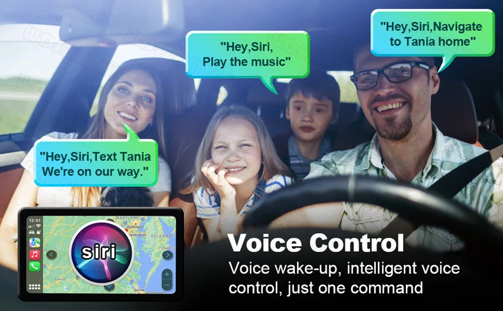 5-in-1 CarPlay AI Box – Wireless Android Auto Adapter and Multimedia Player for YouTube, Netflix, and Auto Connect