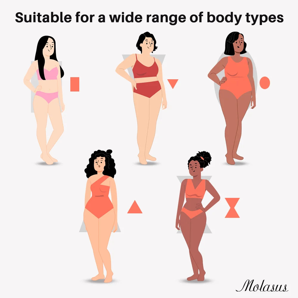 Women’s Seamless Shapewear Bodysuit – Thong Body Shaper with Wide Shoulder Straps for Sculpting & Slimming