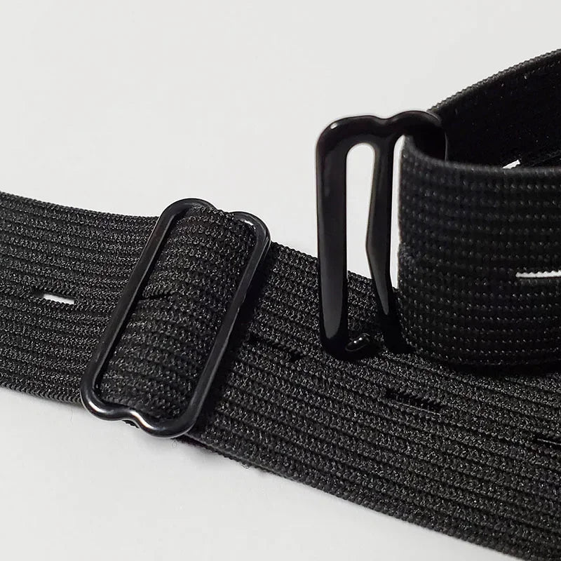 2.5cm/1inch Shirt Stay Belt for Women & Men | Adjustable Elastic Non-Slip Shirt Holder Strap | Keep Shirt Tucked In