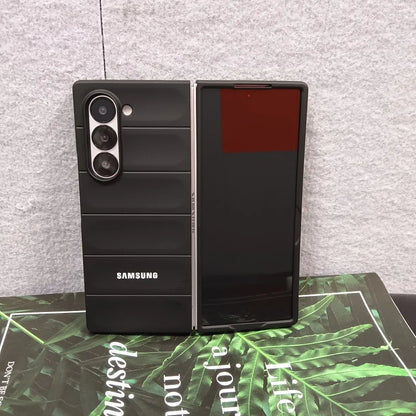 Skin Feel Phantom Shield Case for Samsung Galaxy Z Fold 3-7 – 2-Piece Protective Shockproof Back Cover Set