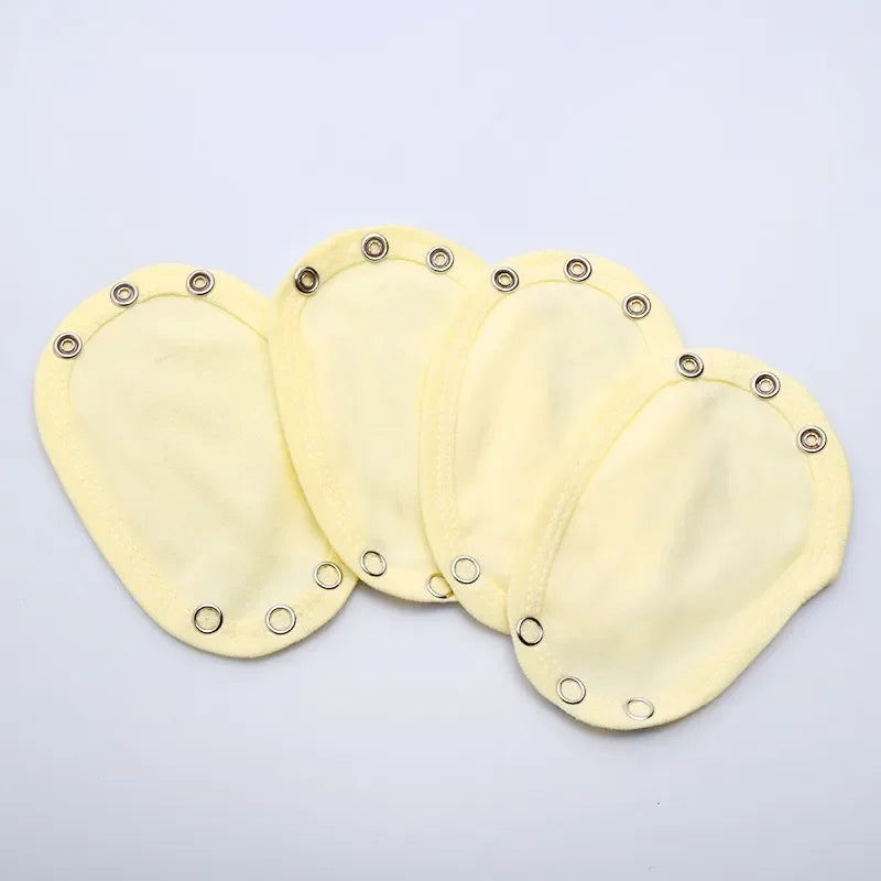 4PCS Baby Romper Set – Soft Jumpsuit Bodysuit with Extender | Comfortable & Cute Infant Outfit