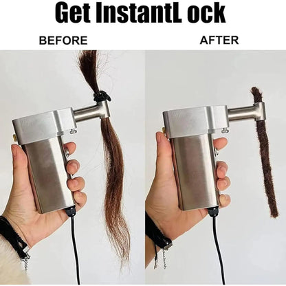 Electric Handheld Dreadlock Maker – Portable Automatic Crochet Machine for Quick DIY Hair Braiding