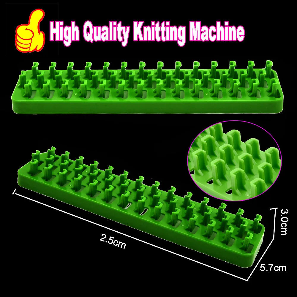 Fashion Rubber Loom Band Weaver Kit – DIY Elongated Knitting Machine with Bands, Hooks & Weaving Frame for Crafts and Toys