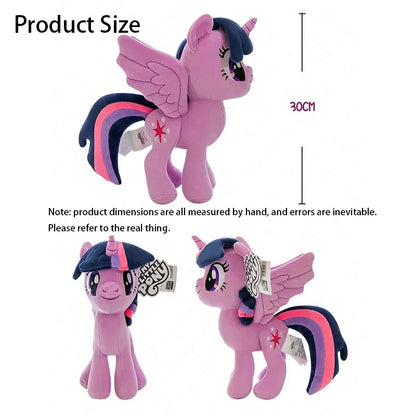 My Little Pony Rainbow Dash & Applejack 28cm Plush Toy – Soft Stuffed Animal Gift