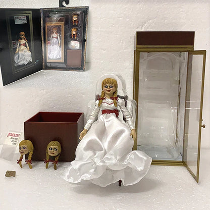 NECA Annabelle Comes Home Figure — 18cm / 7-inch Jointed Action Doll with Real Clothes Collectible Toy