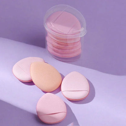 3/10PCS Mini Cosmetic Cushion Puffs – Professional Finger Puffs for Foundation & Concealer Makeup